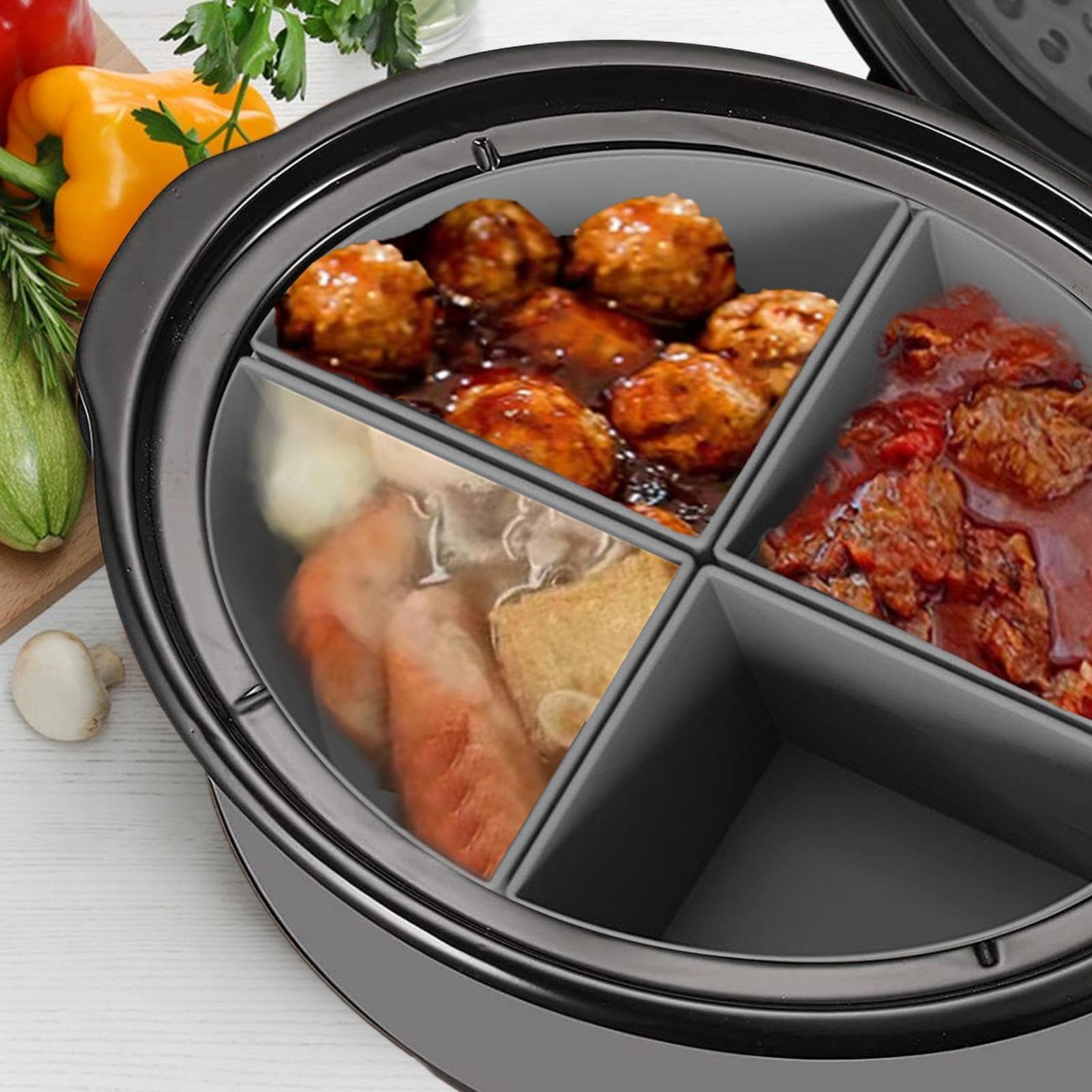 Лайнери Silicone Slow Cooker Харчовий клас Розділювачі Багаторазові Антипідтікання, фото №3