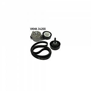 Комплект поликлинового ремня SKF VKMA 34200 для FORD - Фото 1