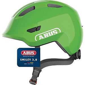 Шолом Велосипедний ABUS Smiley 3.0 S, зелений блискучий - Фото 1