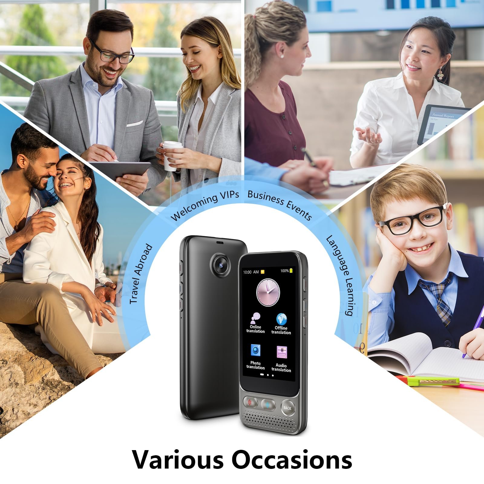 Пристрій-перекладач, миттєвий без Wi-Fi, WiFi, офлайн, фото, фото №7 Пристрій-перекладач, миттєвий без Wi-Fi, WiFi, офлайн, фото, фото №7