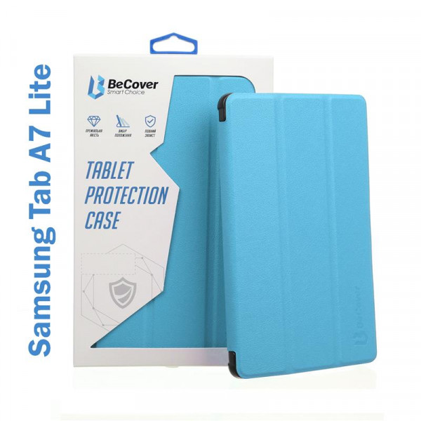 Чехол-книжка BeCover Smart для Samsung Galaxy Tab A7 Lite SM-T220/SM-T225 Blue 706458, фото №1