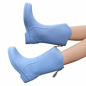 Чоботи Wellington Чоловічі Напіввисокі Дощові synthetic.ua - Фото 1