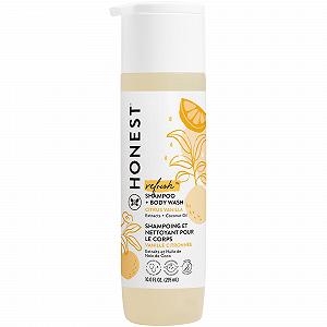 Шампунь та гель для миття тіла Honest Perfectly Gentle Солодкий апельсин та ваніль 10 унцій (295 мл) - Фото 1