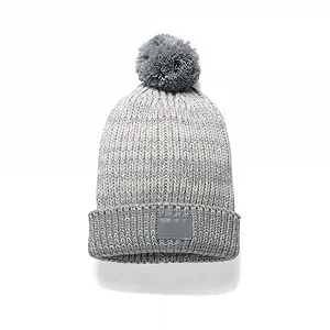 Шапка Under Armour Shimmer Pom, для девочек, Слоновая кость, OSFA - Фото 1