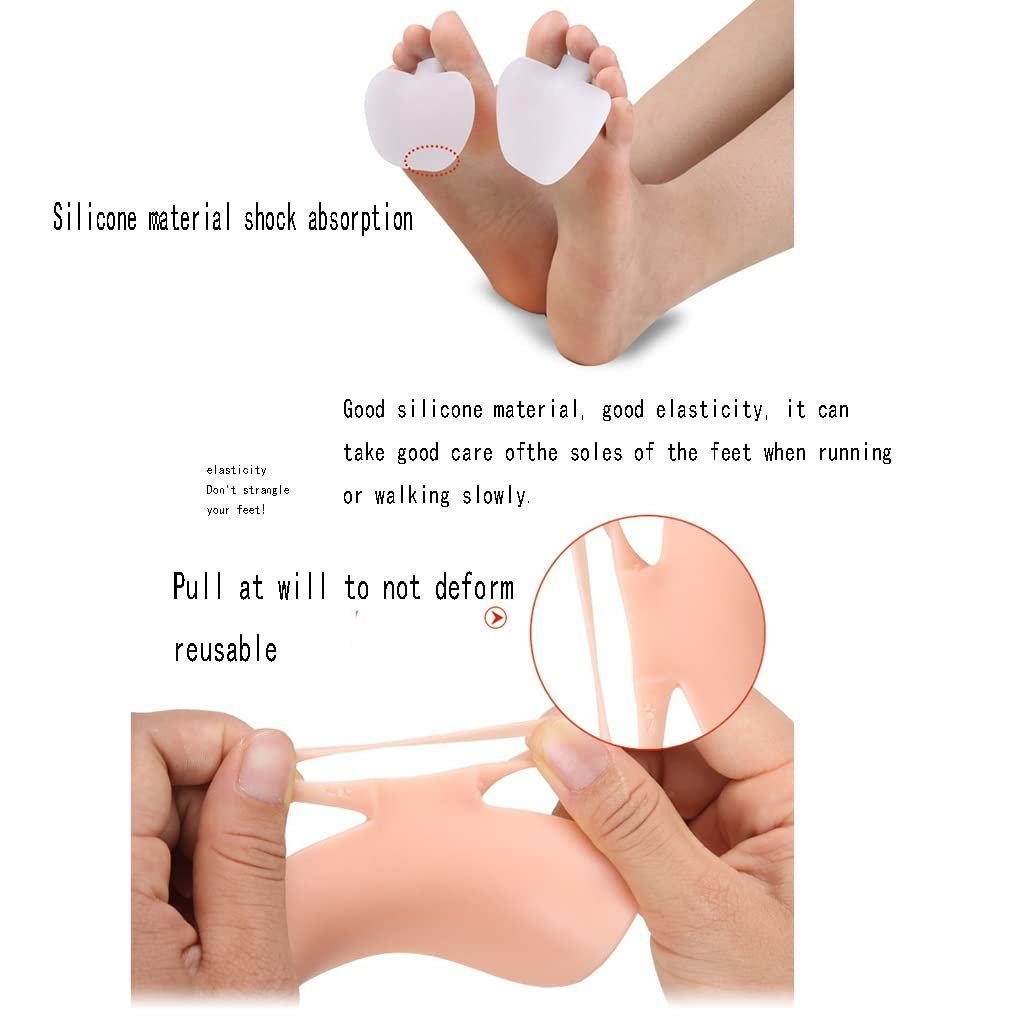 Подушечка для передньої частини стопи CAZARU Molded Silicone, протиковзкі, фото №7 Подушечка для передньої частини стопи CAZARU Molded Silicone, протиковзкі, фото №7