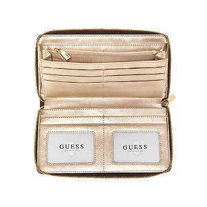 Гаманець GUESS Laurel SLG Cheque Organizer бірюзовий synthetic.ua - Фото 1