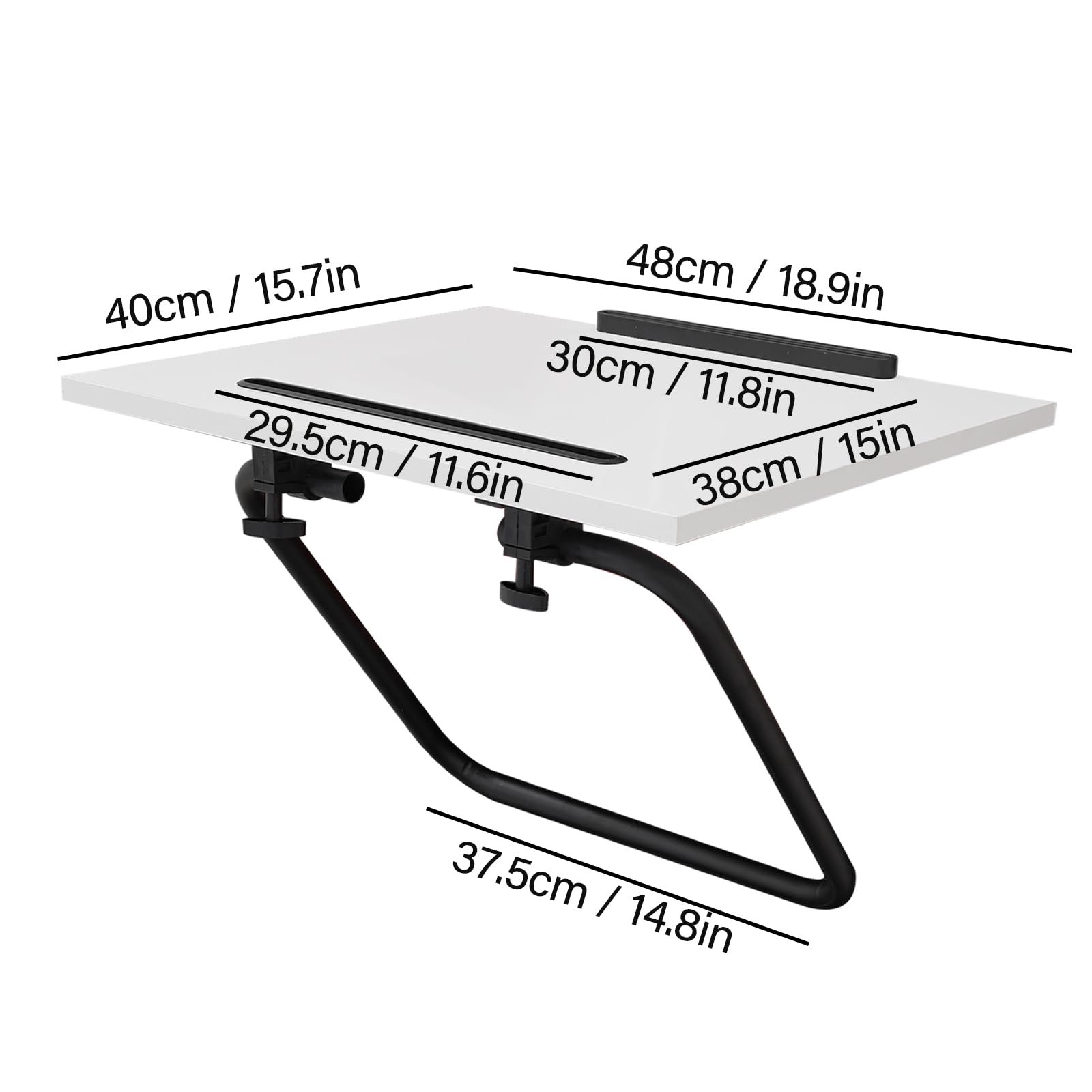 Підставка для ноутбука Регульована складна для дому офісу 48 x 40 см, фото №9