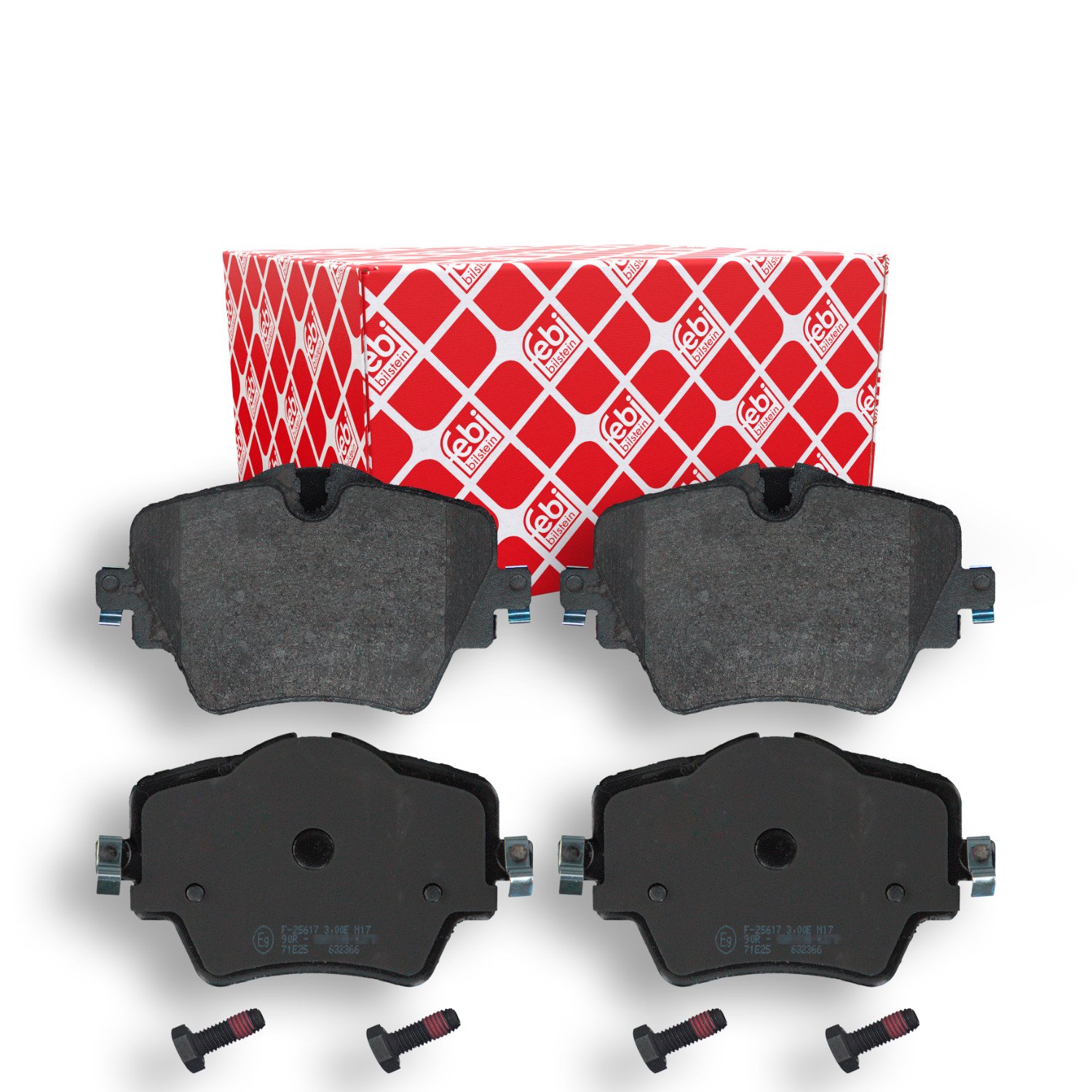 Комплект гальмівних колодок, дискове гальмо FEBI BILSTEIN 16908 для BMW TOYOTA MINI, фото №1 Комплект гальмівних колодок, дискове гальмо FEBI BILSTEIN 16908 для BMW TOYOTA MINI, фото №1
