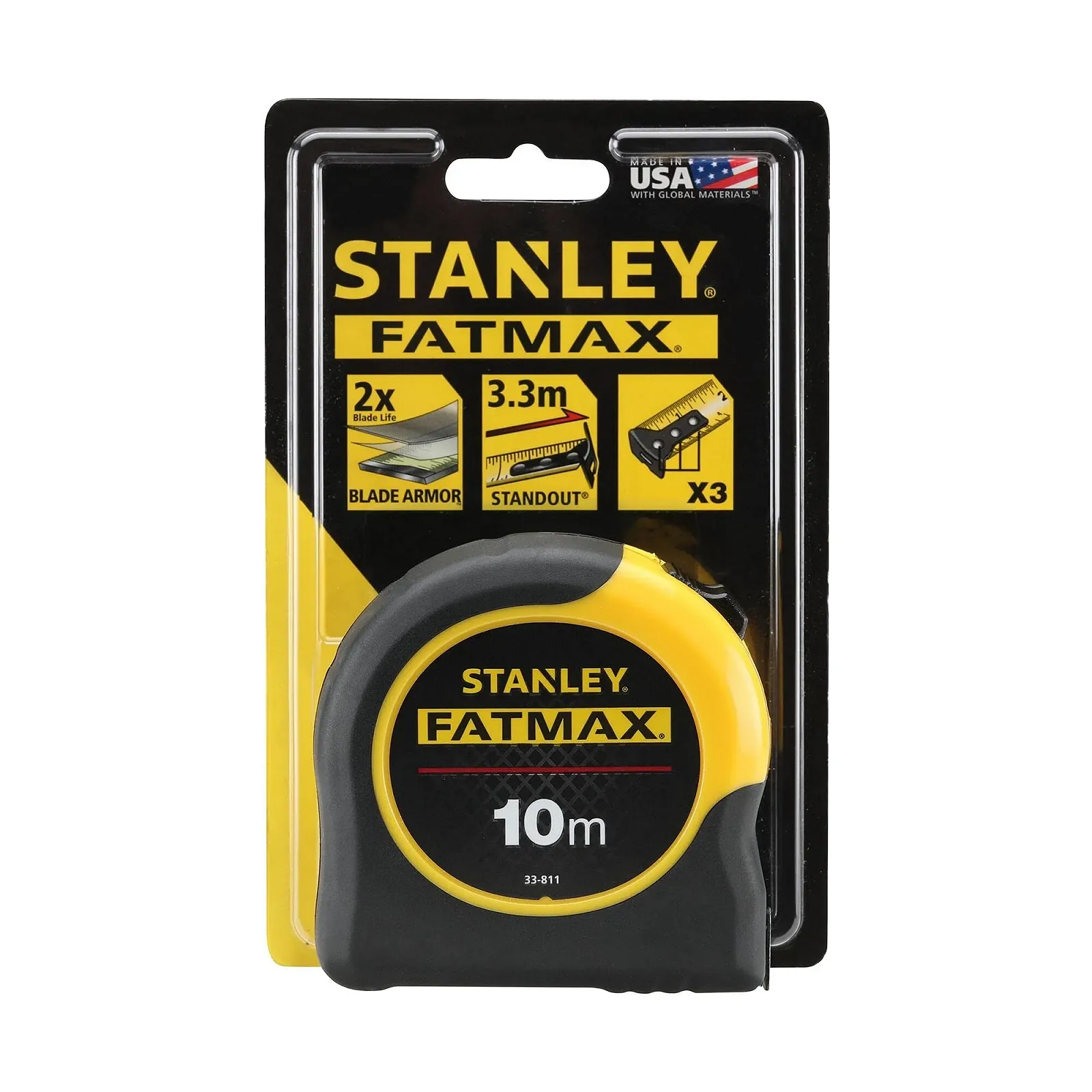 Рулетка STANLEY FATMAX Classic 10 м, фото №2
