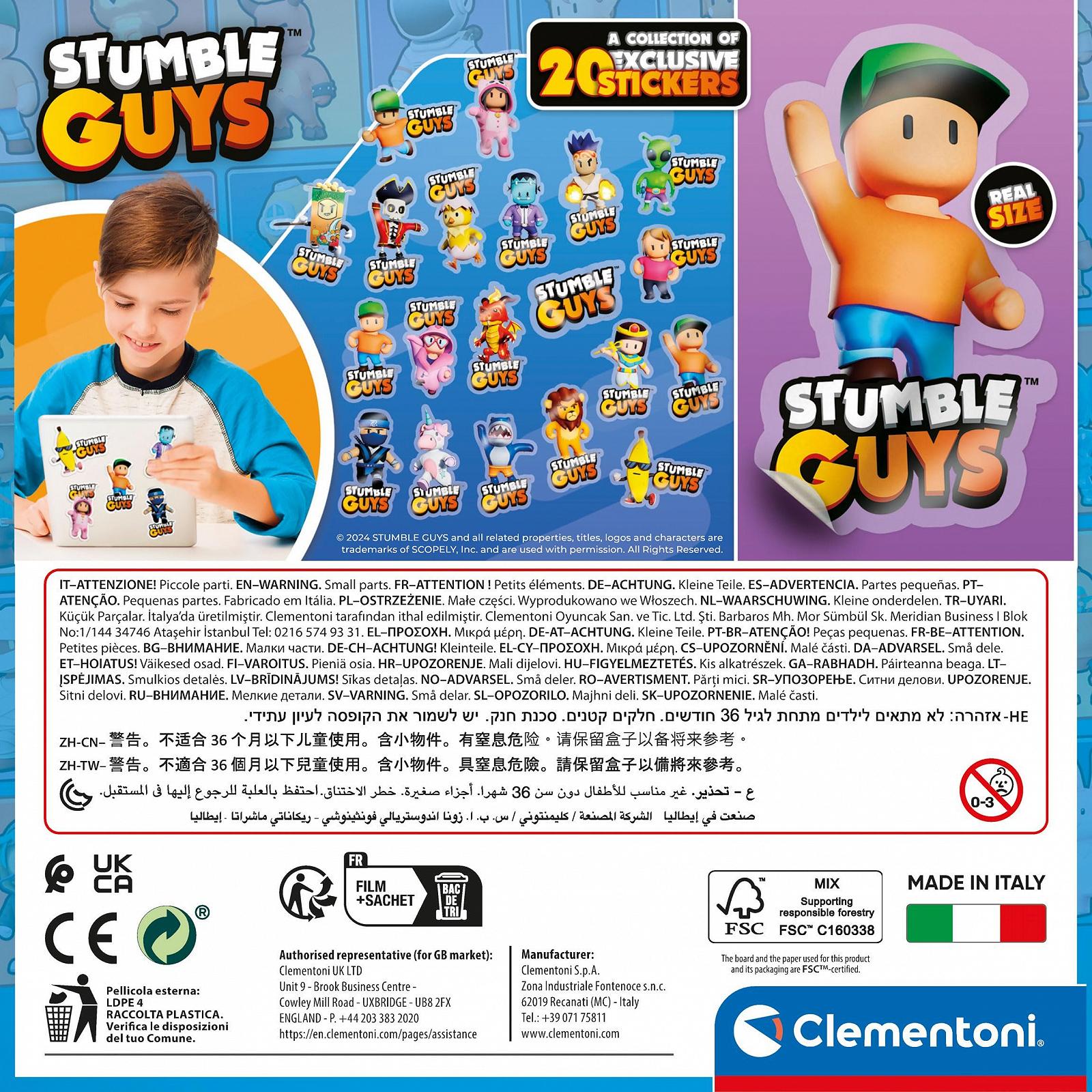 Пазл Clementoni Impossible Stumble Guys Video Game 29321 180 елементів різнокольоровий, фото №3