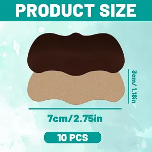 Пластыри для носа, дышащие, для улучшения дыхания, облегчения заложенности носа, для спорта и сна, 10 шт. synthetic.ua - Фото 1