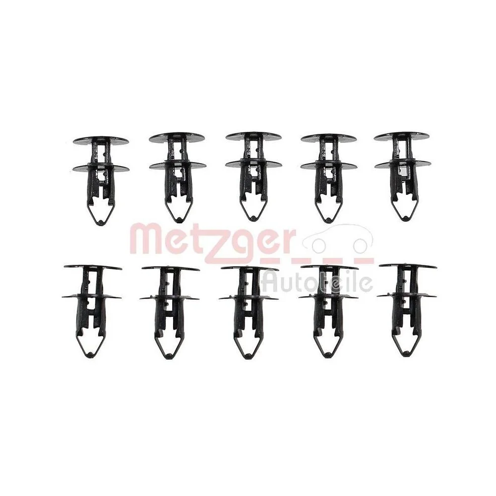 Клипса декоративной/защитной накладки METZGER 2280064 для OPEL RENAULT VAUXHALL, фото №1