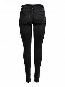 Джинсы ONLY LIFE MID SKINNY AGI 442 NOOS 15230042 Черный S synthetic.ua - Фото 1