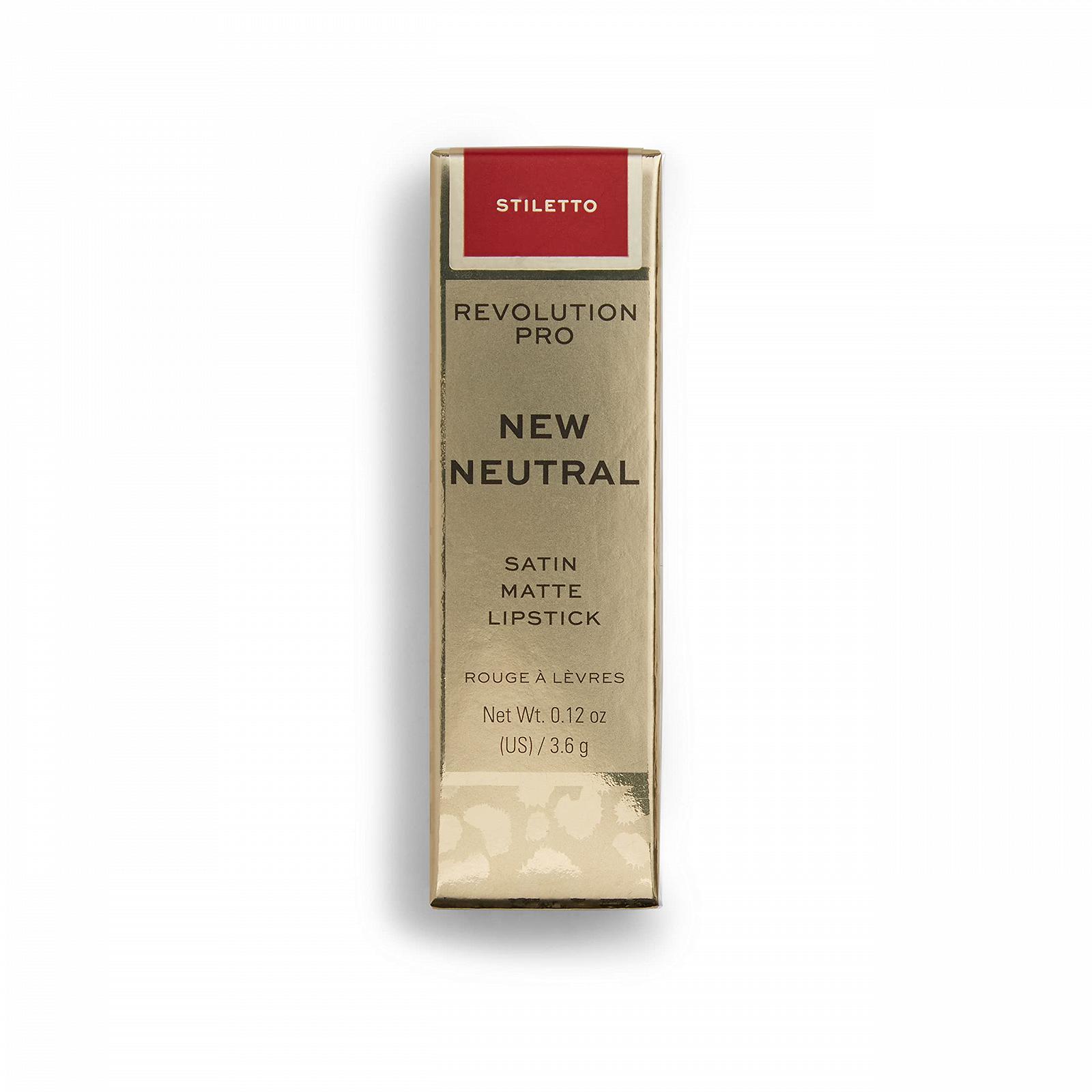 Помада Revolution Pro New Neutral Satin Matte Stiletto, фото №3