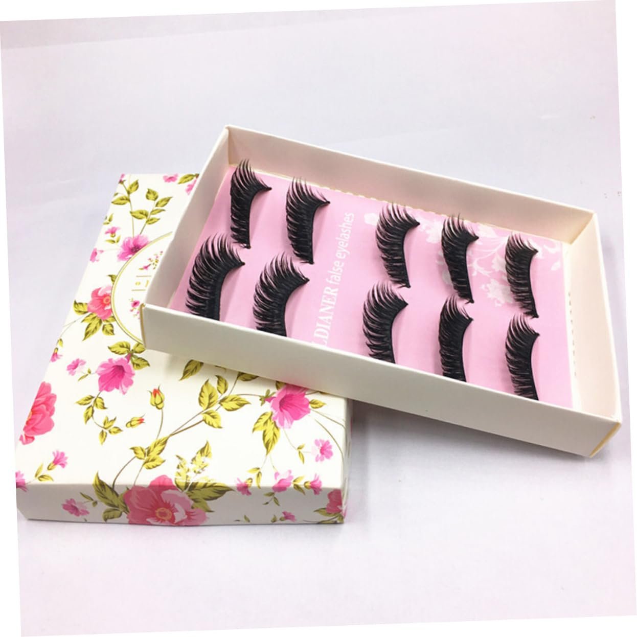 Вії Angoily з синтетичного волокна 10 пар пухнасті Об'ємні Довгі товсті, фото №4 Вії Angoily з синтетичного волокна 10 пар пухнасті Об'ємні Довгі товсті, фото №4