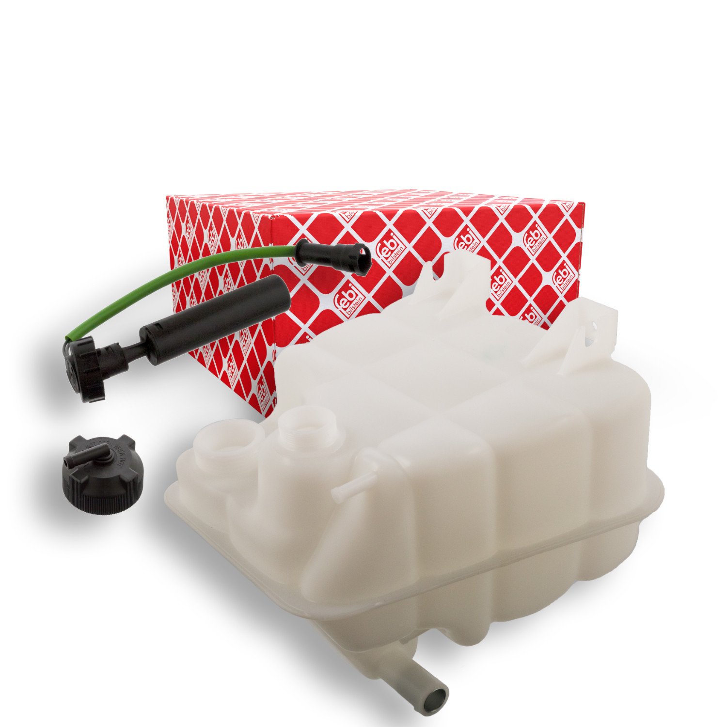 Расширительный бачок охлаждающей жидкости FEBI BILSTEIN 101423 для IVECO, фото №1 Расширительный бачок охлаждающей жидкости FEBI BILSTEIN 101423 для IVECO, фото №1