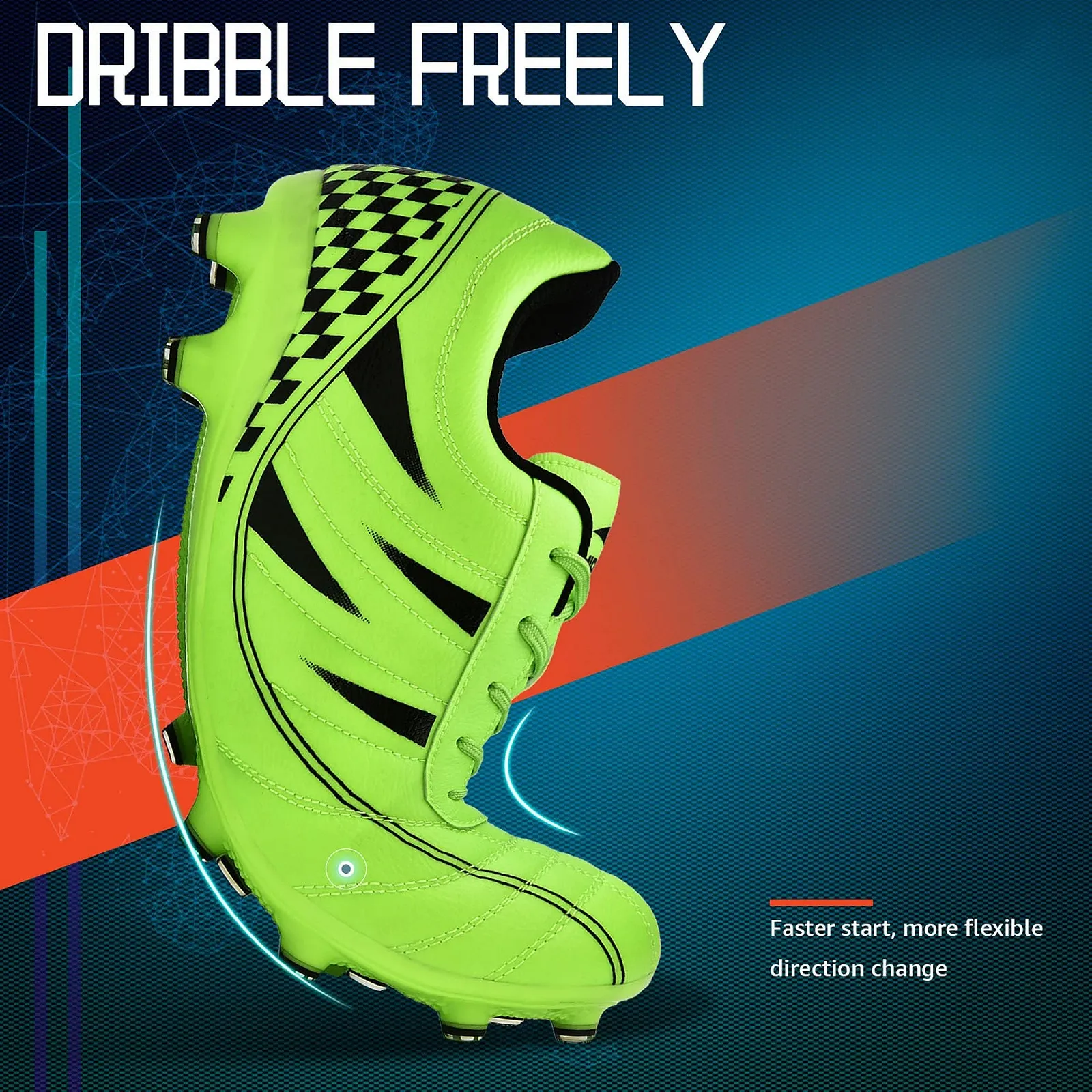 Футбольные бутсы Littleplum Детские Футбольные бутсы для футбола для игры на улице, фото №3