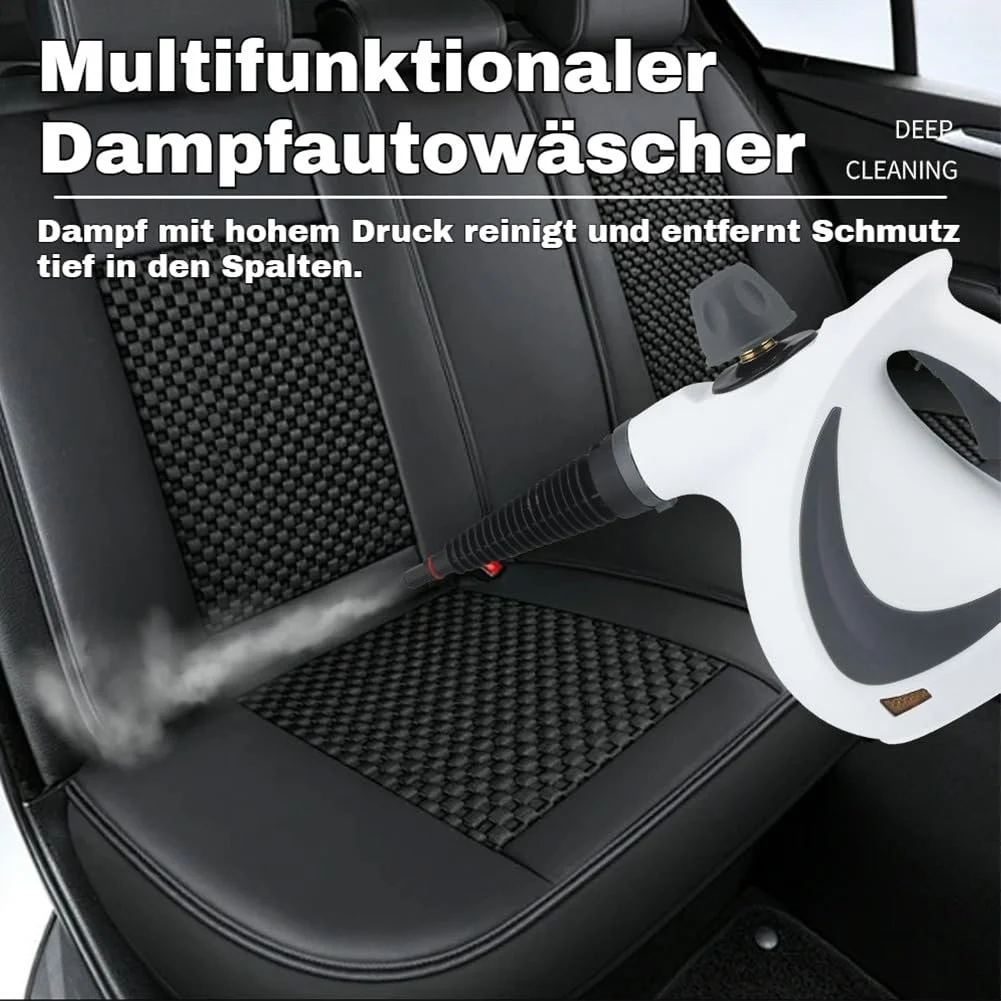 Пароочисник ручний Rheinwing 3,2 бар 1050 Вт Червоний, фото №4