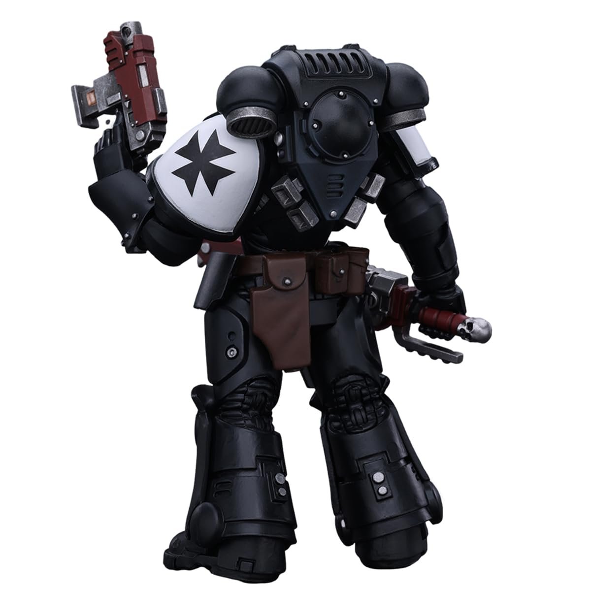 Фігурка Joytoy Warhammer 40,000 1/18 Space Marines Black Templars Outriders Brother Valtus, фото №4