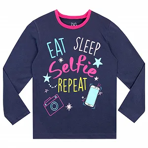 Пижама Harry Bear Selfie для девочек synthetic.ua - Фото 1