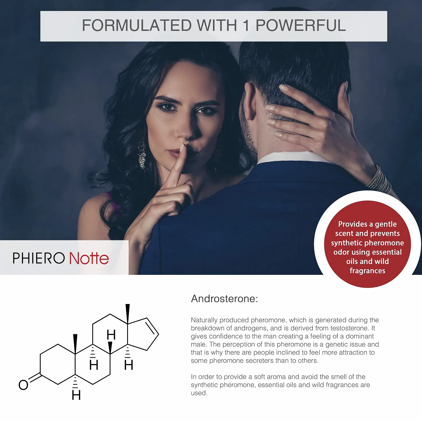 Парфуми Pheromone Phiero Notte чоловічі з феромонами, фото №7
