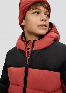 Куртка s.Oliver стьобана з флісовою підкладкою Colour Block synthetic.ua - Фото 1