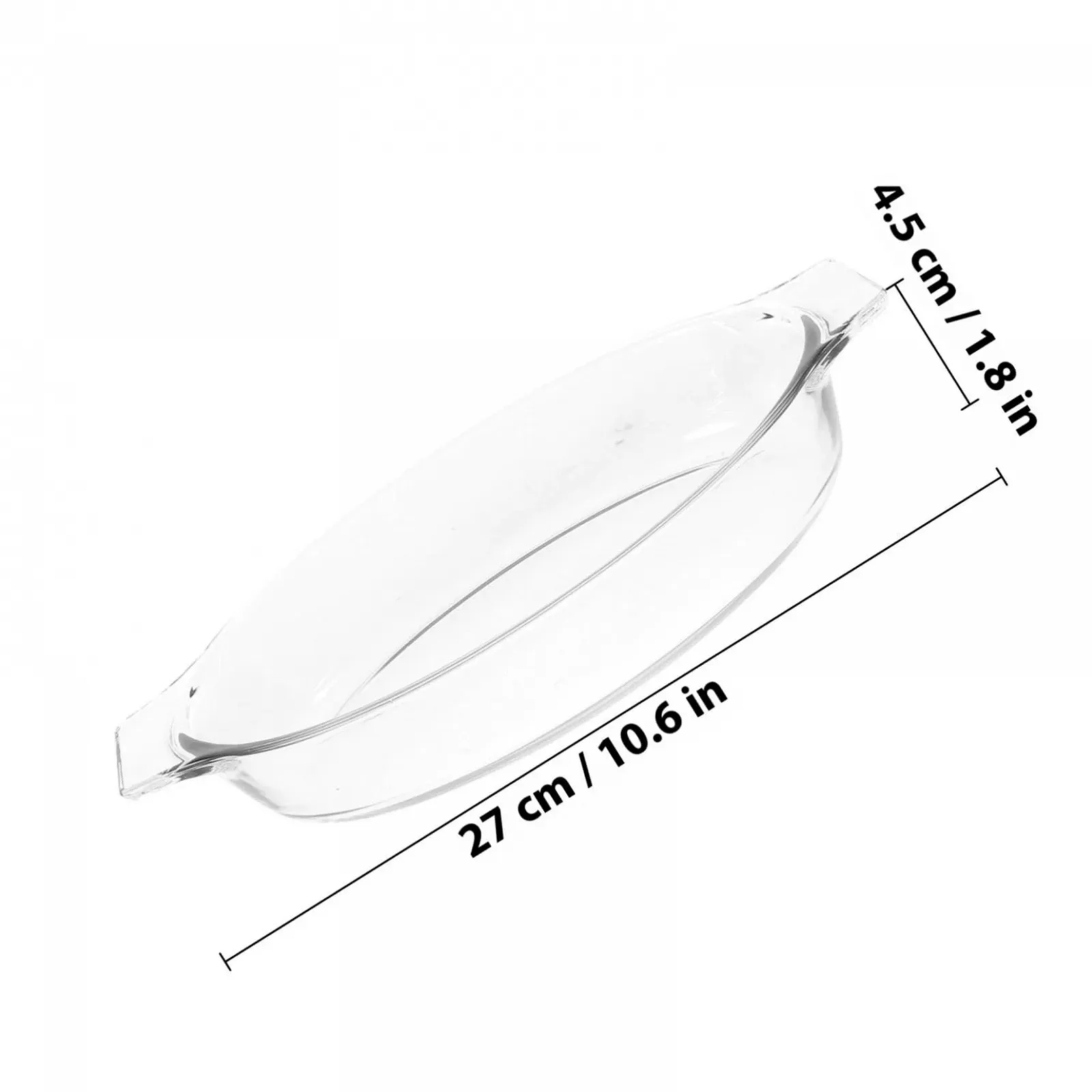 Форма для запекания стеклянная овальная с двумя ручками термостойкая, фото №2 Форма для запекания стеклянная овальная с двумя ручками термостойкая, фото №2