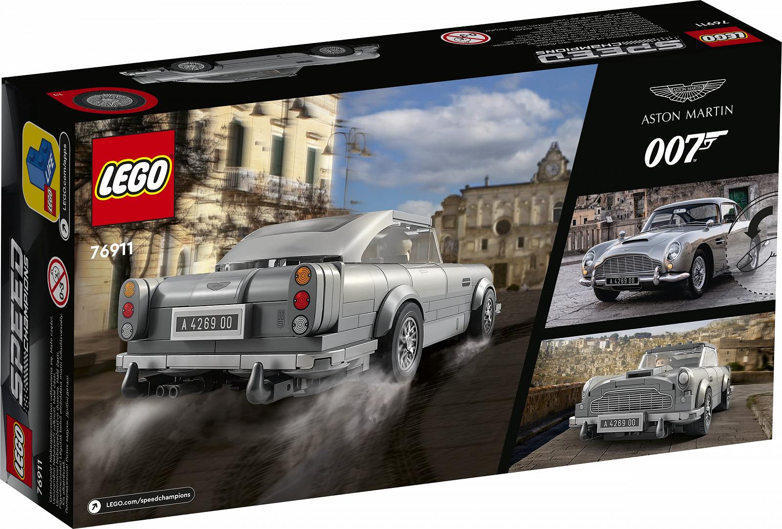Конструктор LEGO Speed Champions 76911 007 Aston Martin DB5, фото №8 Конструктор LEGO Speed Champions 76911 007 Aston Martin DB5, фото №8