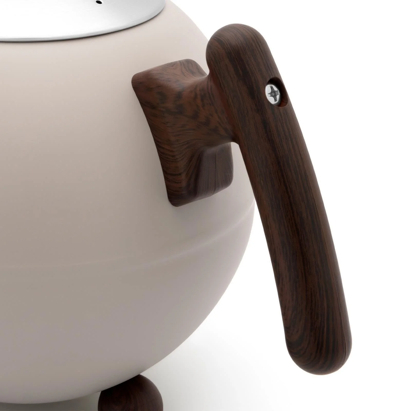 Чайник Великий Бежевий з нержавіючої сталі 1.2 літра, фото №5 Чайник Великий Бежевий з нержавіючої сталі 1.2 літра, фото №5