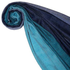 Шарф Lorenzo Cana 50% кашемир 50% шерсть – 70 см x 200 см, синий synthetic.ua - Фото 1