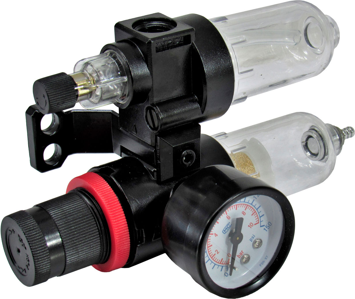 Фільтр очисник повітря Intertool 1/4 подвійний PT-1431, фото №1