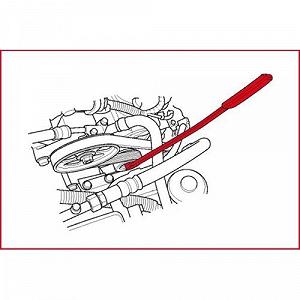 Ключ для натягу клинового ременя KS TOOLS 150.1229 synthetic.ua - Фото 1