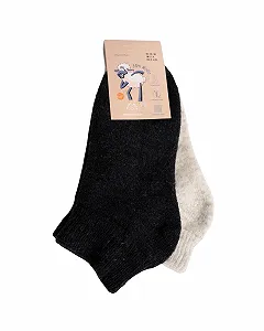 Носки Спортивные Шерстяные 80% Wool - Twin Pack Серый Антрацит synthetic.ua - Фото 1