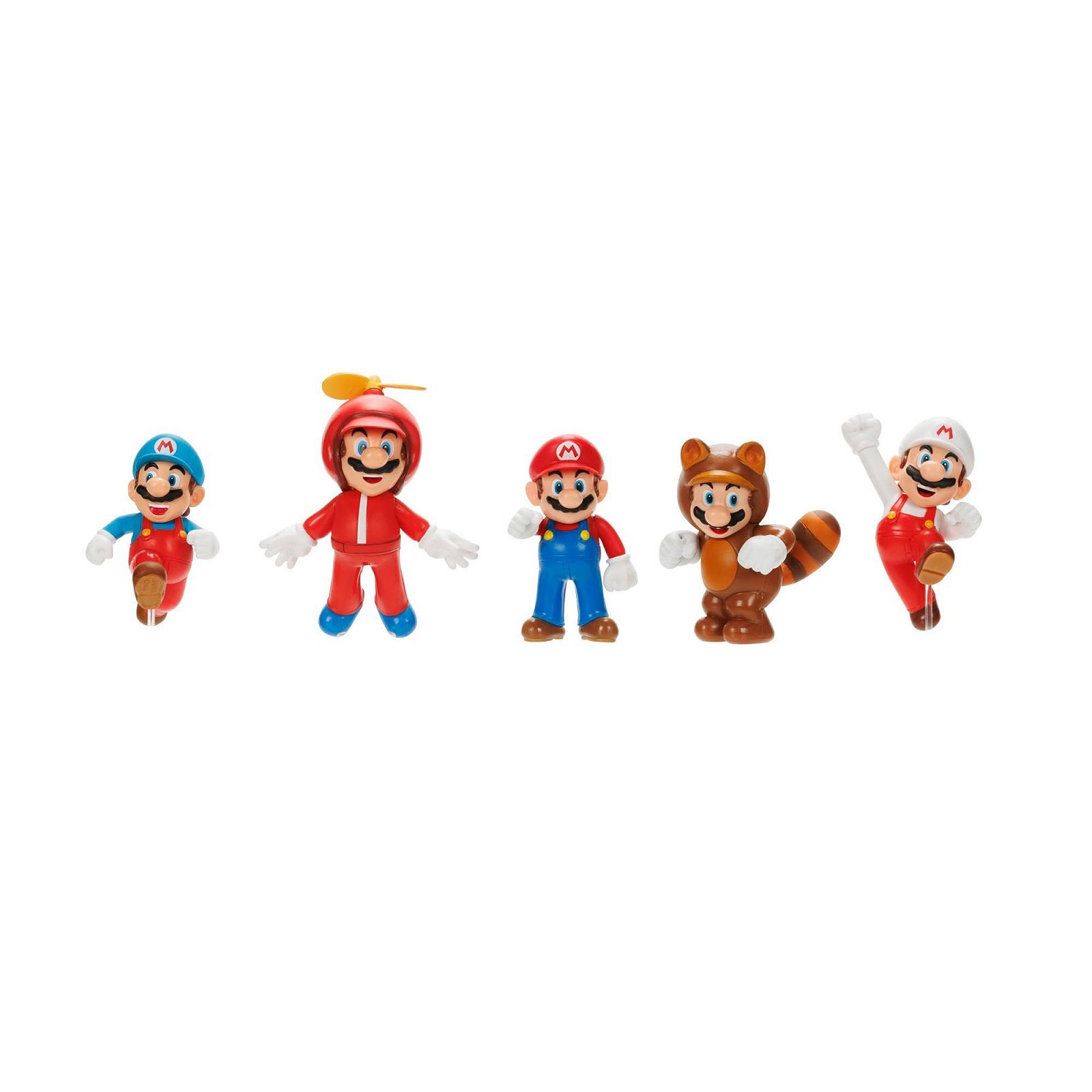 Набір фігурок Super Mario Nintendo, 5 шт., тільки Mario, 6,5 см, фото №5