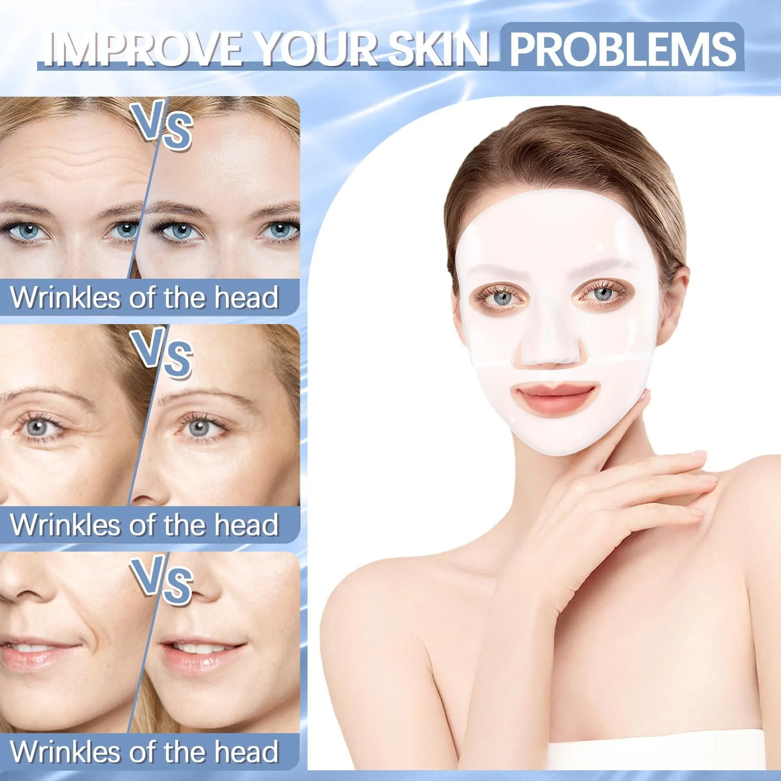 Маска для обличчя Organic Collagen Real Deep, набір з 5 штук, фото №4 Маска для обличчя Organic Collagen Real Deep, набір з 5 штук, фото №4