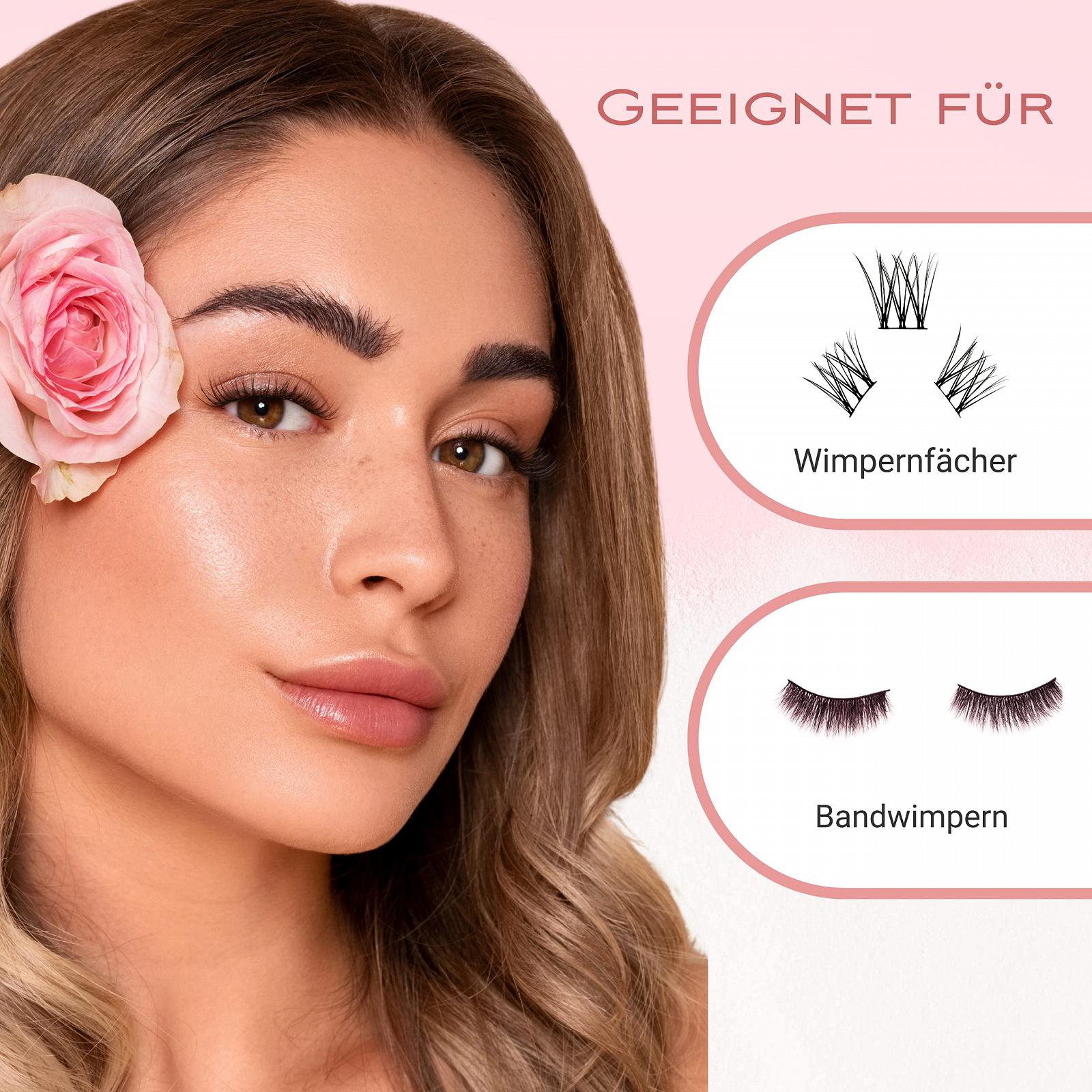Клей BeautyU® для штучних вій, сильний клей для нарощування вій з міні-кісточкою, клей для вій, тримає до 7 днів, 5 мл, фото №4