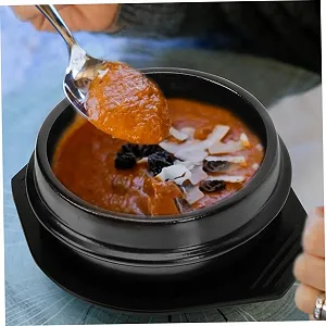 Кастрюля для тушения Керамическая с нескользящим поддоном Гладкая поверхность цена на synthetic.ua - Фото 1 Кастрюля для тушения Керамическая с нескользящим поддоном Гладкая поверхность synthetic.ua - Фото 1