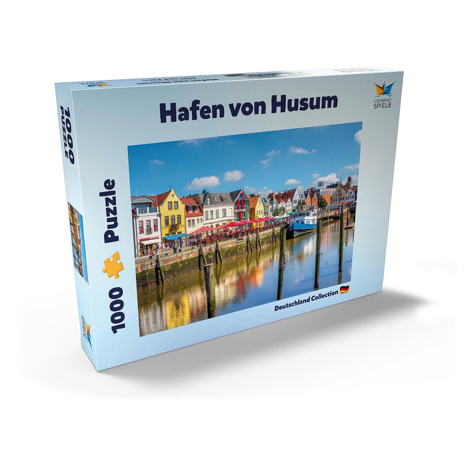 Пазл Starnberger Spiele MyPuzzle Special Collection Port of Husum, North Frisia 1000 элементов, фото №1