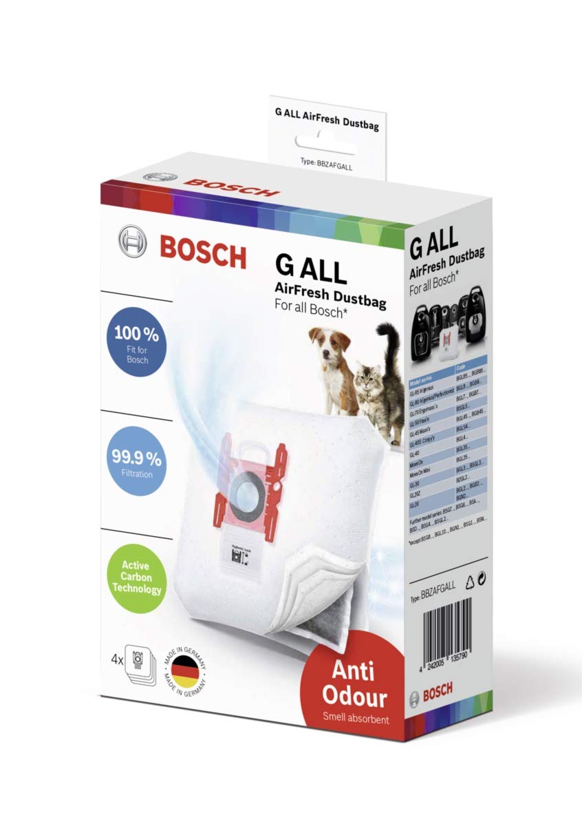 Bosch Пилосос з мішком Series 8 BGB75X494 650 Вт Синій, фото №5