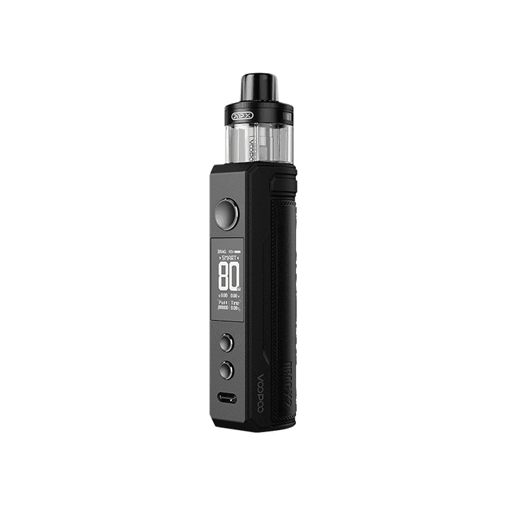 Электронная сигарета под-система VOOPOO Drag X2 80W Pod with PnP X DTL Cartridge 5ml Kit Spray Black 15857, фото №1