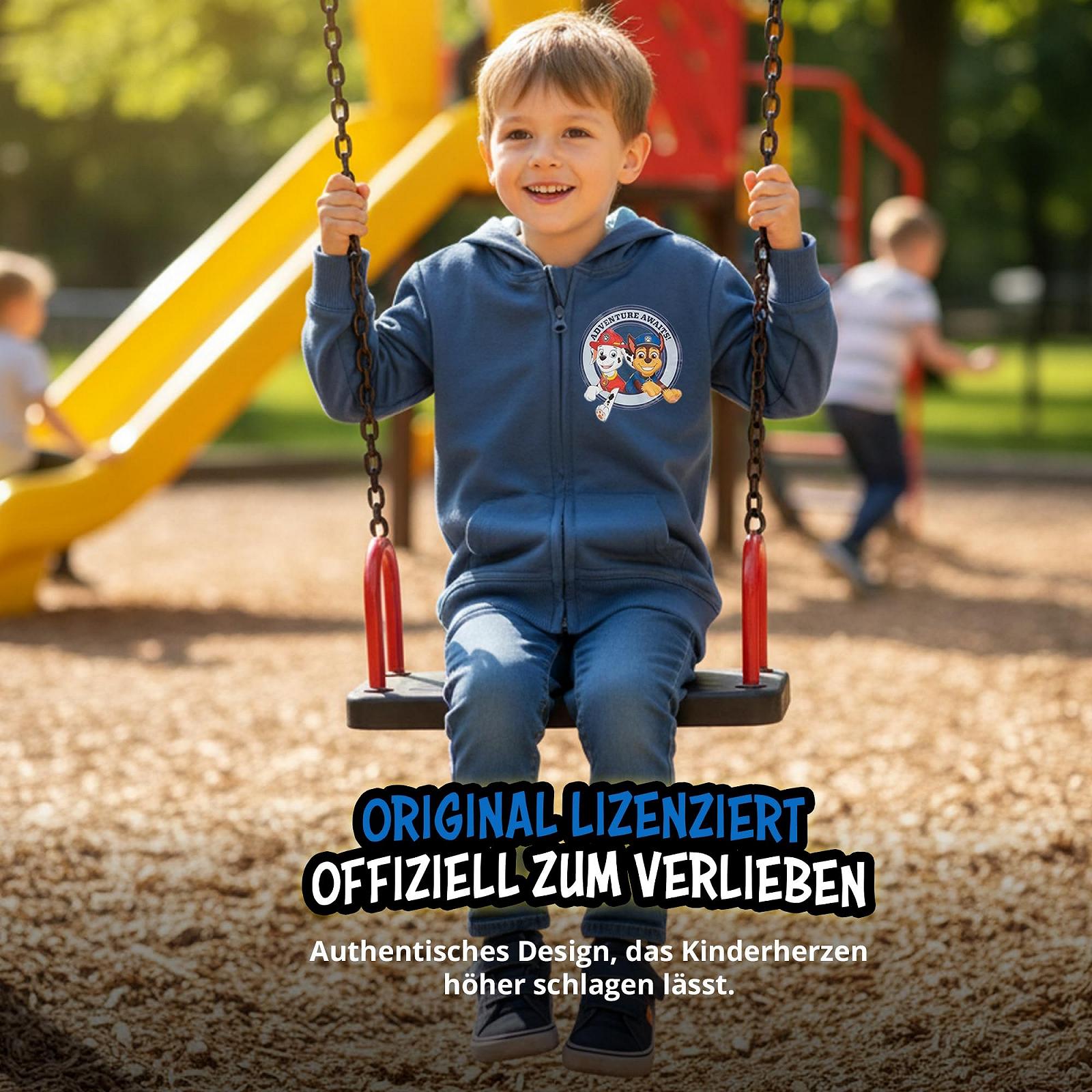 кофта Paw Patrol United Labels Толстовка для хлопчиків на блискавці Синя, фото №6