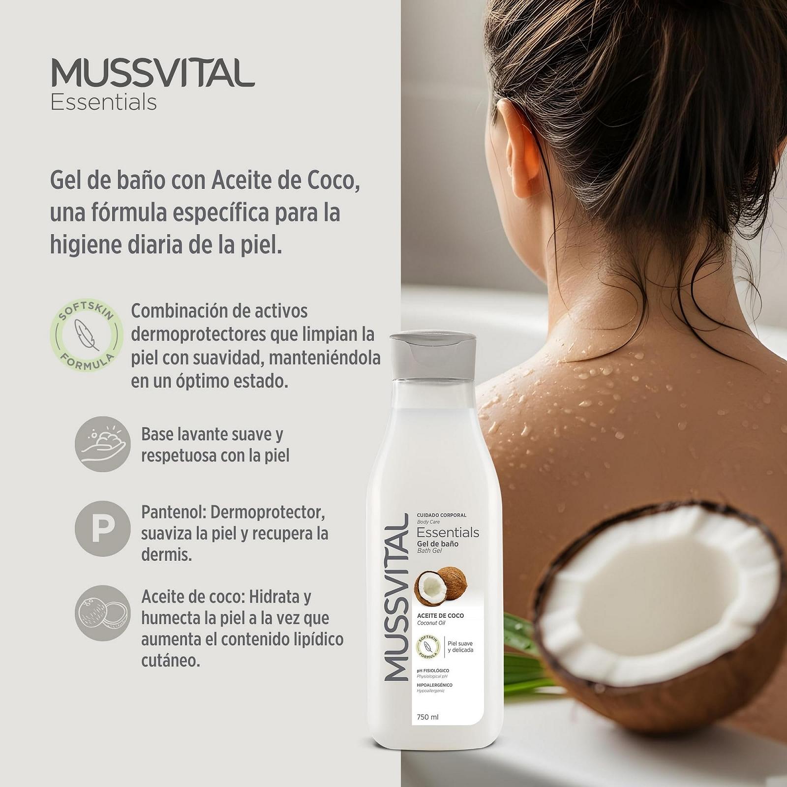 Гель для душа с молоком и кокосом, фото №3