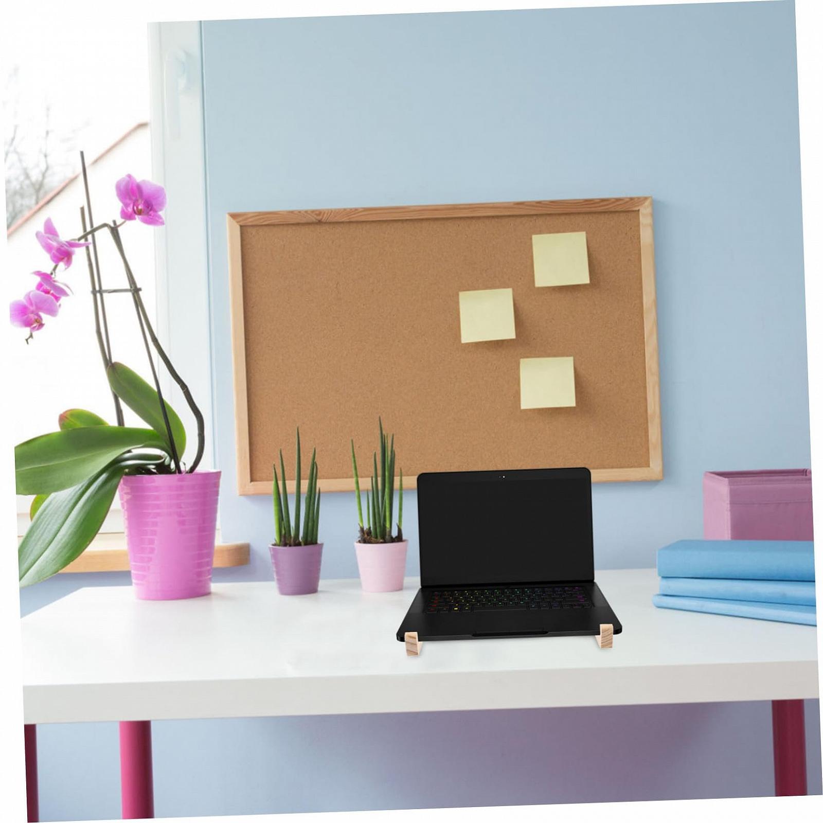 Підставка для ноутбука Kisangel Деревʼяна для настільного компʼютера, фото №7