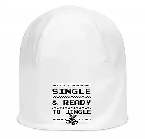 Купить Шапка Новогодняя Unisex Хлопок Эластичная Белая One size - Фото 1 Шапка Новогодняя Unisex Хлопок Эластичная Белая One size - Фото 1