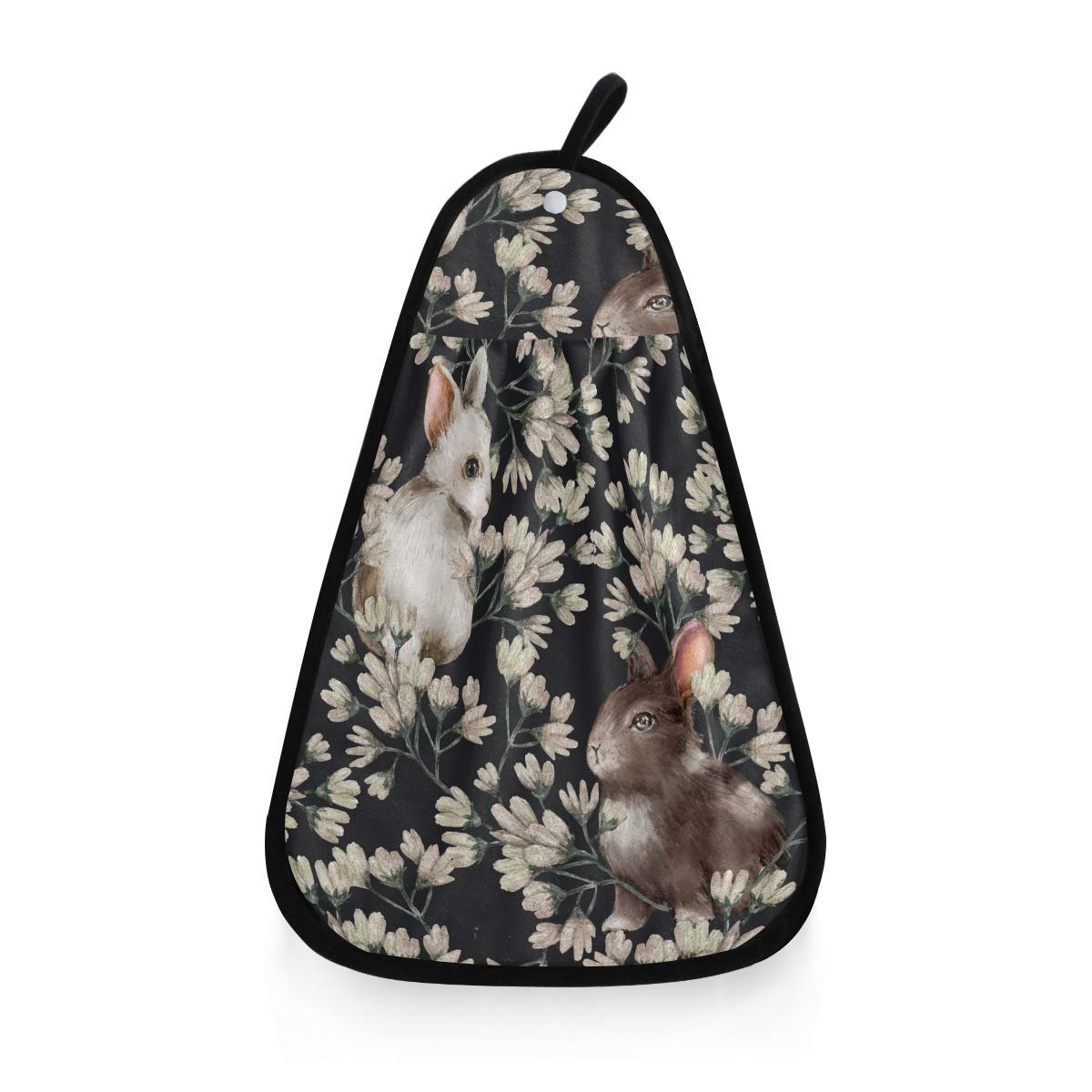 Рушник Jahrgang Blume Hase Kaninchen поглинаючий швидкосохнучий 42*31 см, фото №1