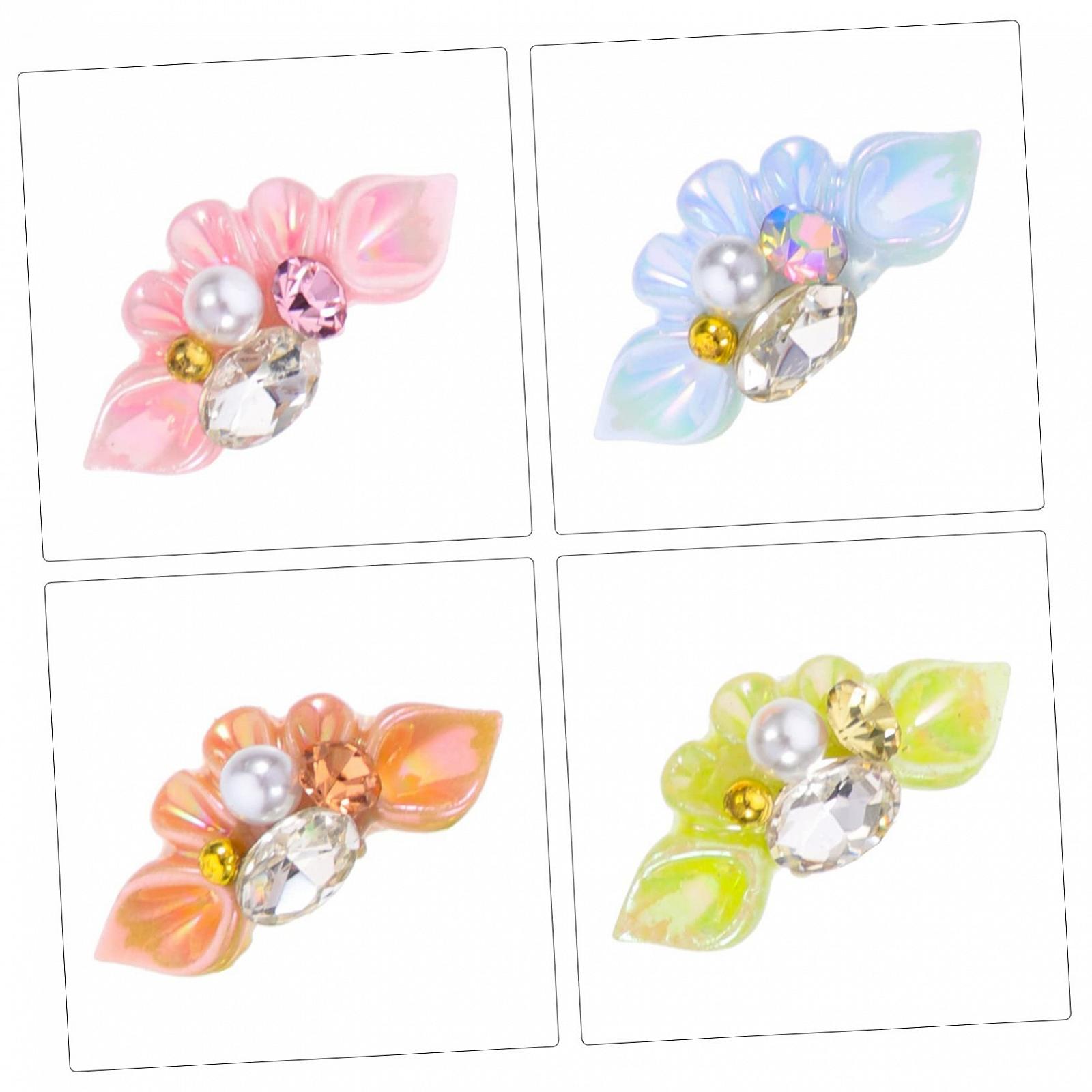 Украшения для ногтей Housoutil 20 шт Объемный цветочный дизайн Украшения для ногтей Для рукоделия, фото №9