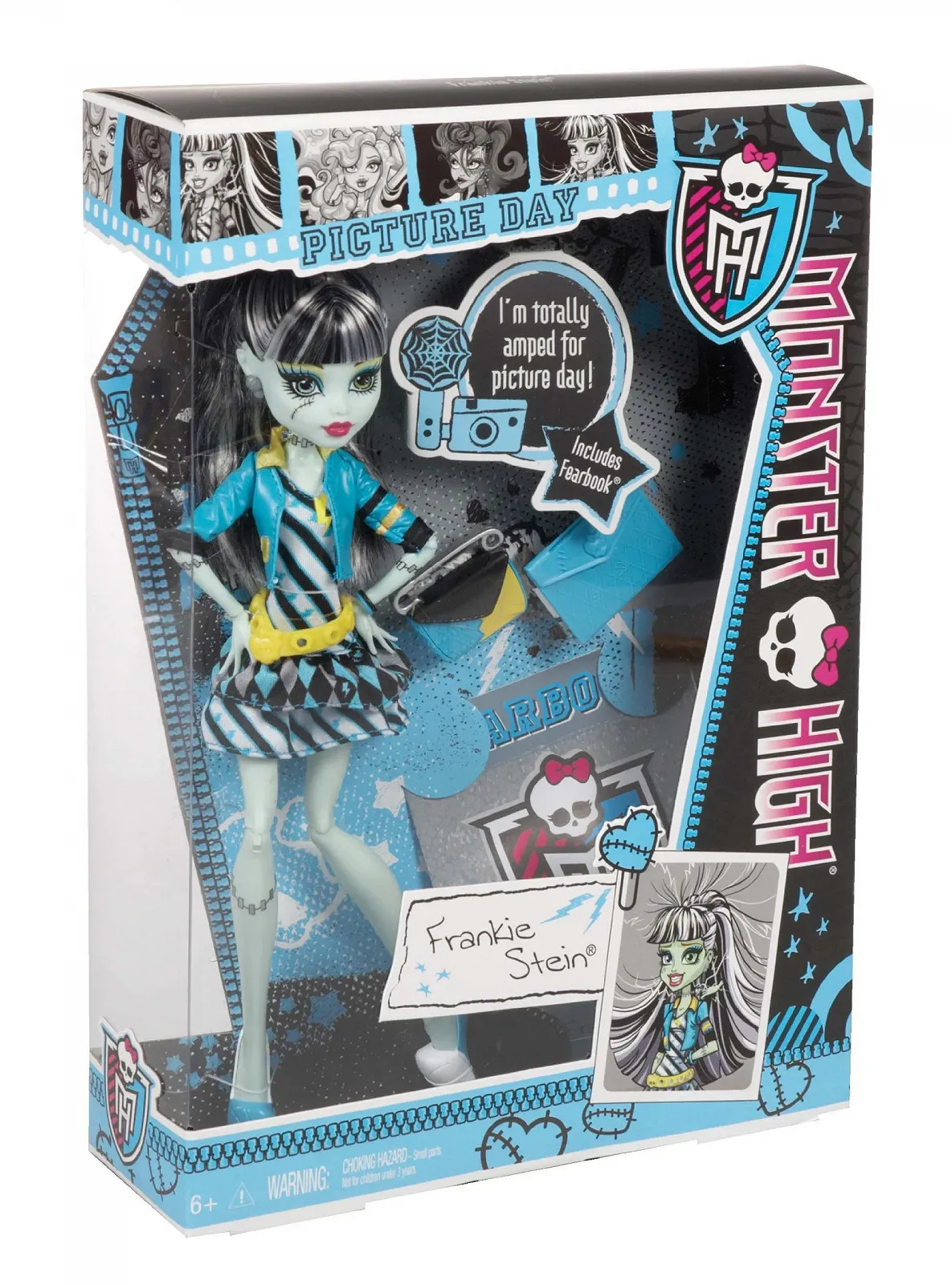 Monster High Frankie Stein Deluxe Fashion Лялька День Фото Дочка Франкенштейна, фото №6
