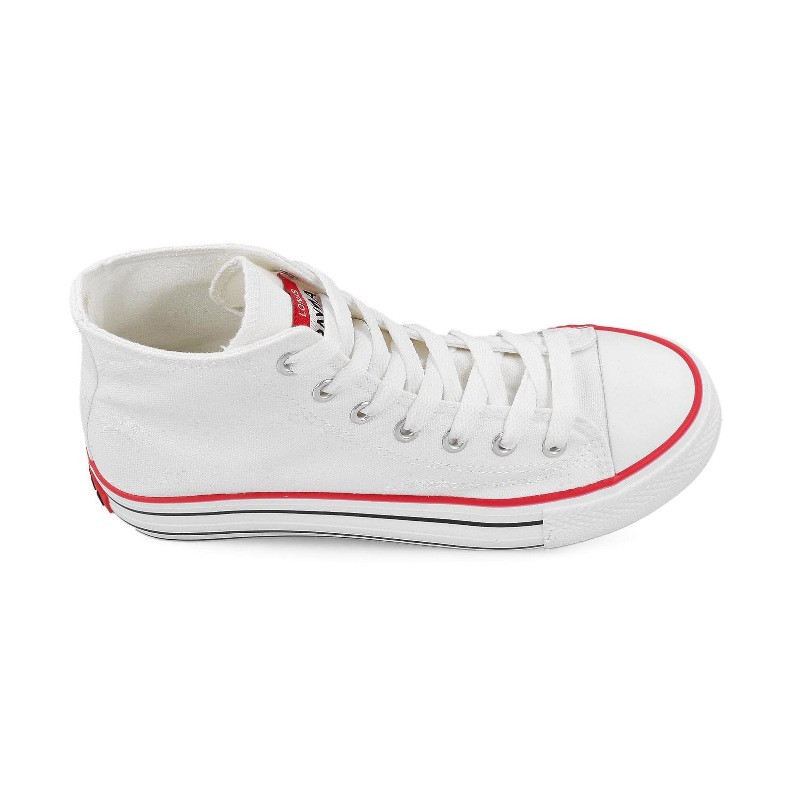 Кеди PAYMA Текстильні Кеди для Жінок та Чоловіків Hi-Top Low Top Low High Прості та на Платформі Гумова Підошва Чорний Червоний Синій Білий, фото №4