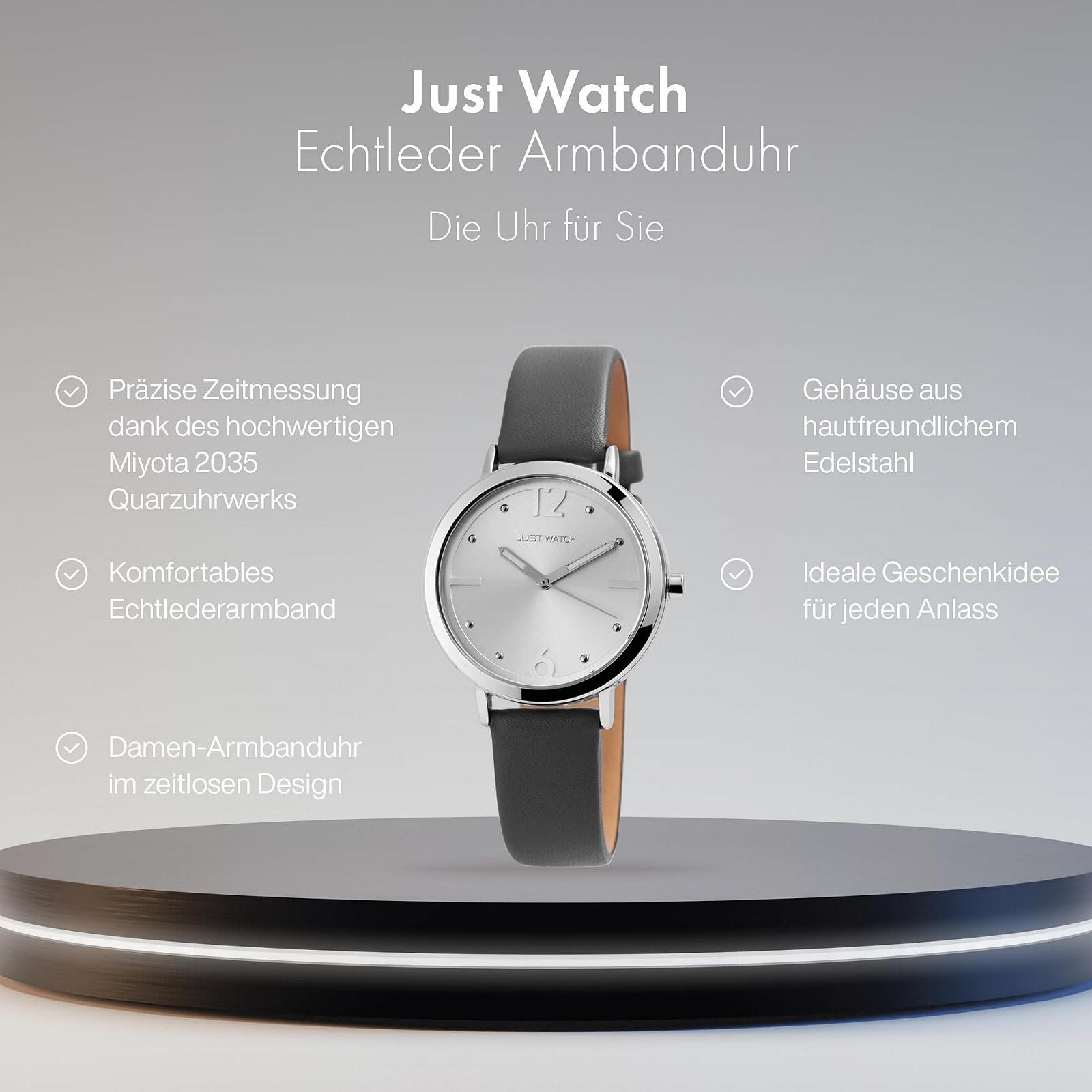 Женские часы Just Watch Louna JW10079 Кожа Классические Аналоговые Кварцевые, фото №2 Женские часы Just Watch Louna JW10079 Кожа Классические Аналоговые Кварцевые, фото №2