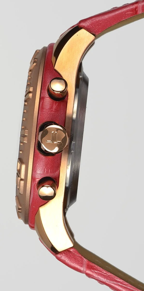 Часы Jacques Lemans Miami Мужские Ремешок Розовая Кожа 1-1772G, фото №3 Часы Jacques Lemans Miami Мужские Ремешок Розовая Кожа 1-1772G, фото №3